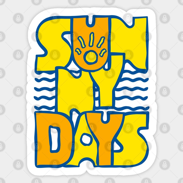 Sunny Days Sticker by lents
